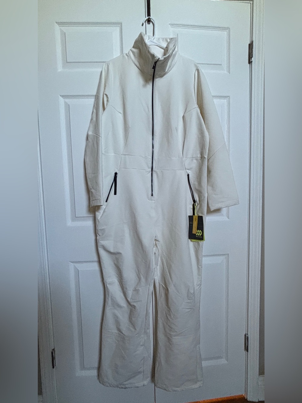 All in Motion Women’s 2XL Ivory Snow Sport Jumpsuit One Piece Ski Snowsuit NWT